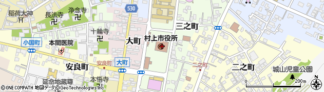 村上市農業委員会周辺の地図