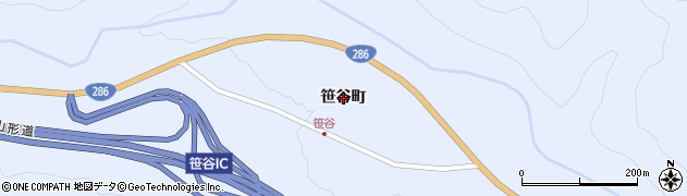 宮城県川崎町（柴田郡）今宿（笹谷町）周辺の地図