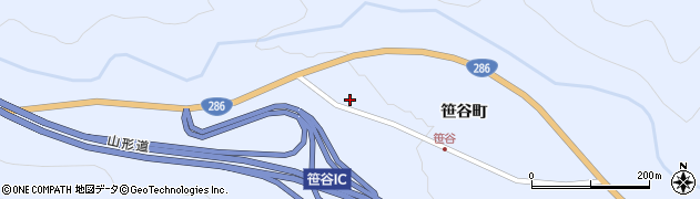 宮城県柴田郡川崎町今宿石橋周辺の地図