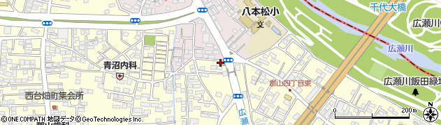 仙台南警察署郡山交番周辺の地図
