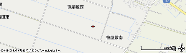 宮城県仙台市若林区荒井笹屋敷西周辺の地図