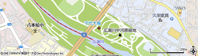 千代大橋周辺の地図