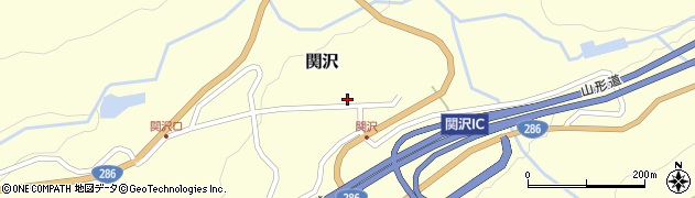 山形県山形市関沢21周辺の地図