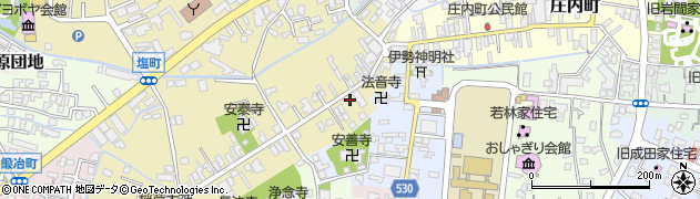 仙樹堂周辺の地図