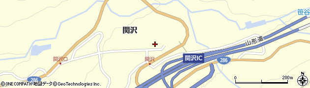 山形県山形市関沢2周辺の地図