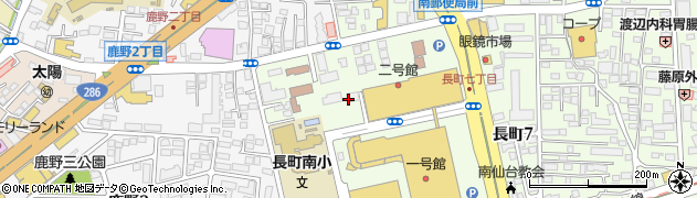ちよだ鮨西友仙台長町店周辺の地図