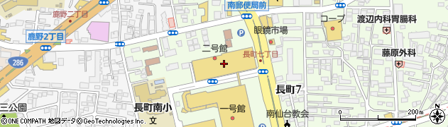 ＭＯＶＩＸ仙台周辺の地図