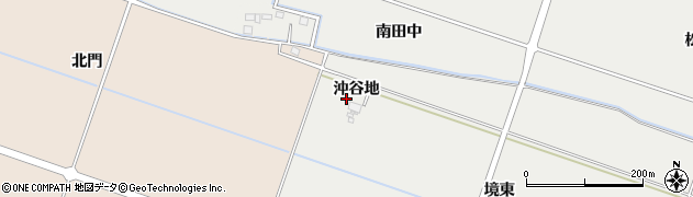 宮城県仙台市若林区荒井（沖谷地）周辺の地図