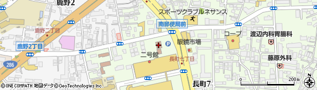 仙台南郵便局 ＡＴＭ周辺の地図