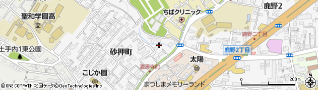 宮城県仙台市太白区砂押町3周辺の地図