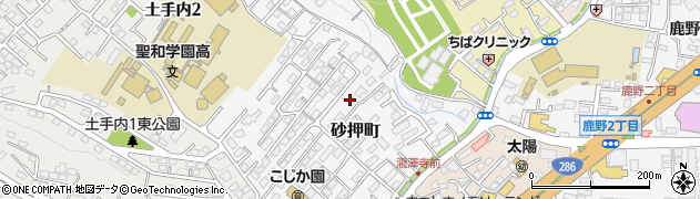 宮城県仙台市太白区砂押町8周辺の地図