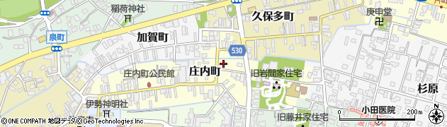 笠原精肉店周辺の地図