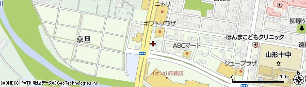 眼鏡市場山形吉原店周辺の地図
