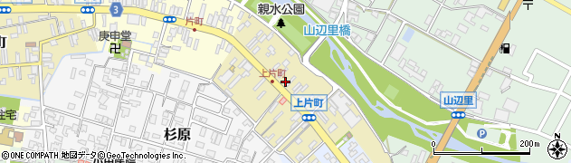 新潟県村上市上片町周辺の地図
