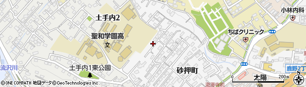 宮城県仙台市太白区砂押町12周辺の地図
