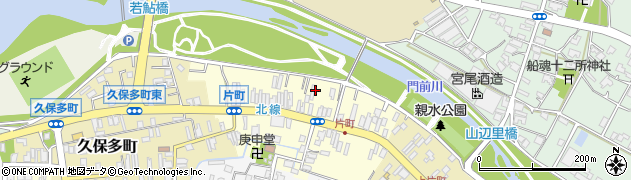 新潟県村上市片町周辺の地図