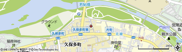 新潟県村上市久保多町周辺の地図