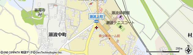 新潟県村上市瀬波上町周辺の地図