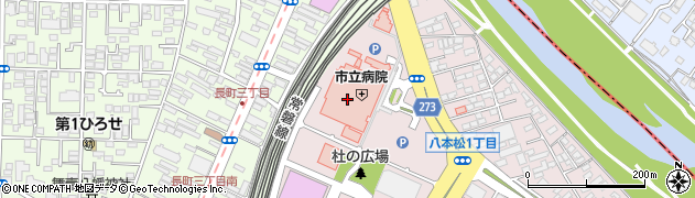 仙台市消防局　仙台市救急ステーション周辺の地図