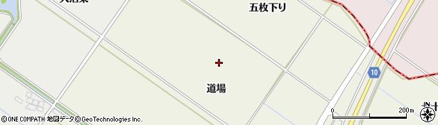 宮城県仙台市若林区荒浜（道場）周辺の地図