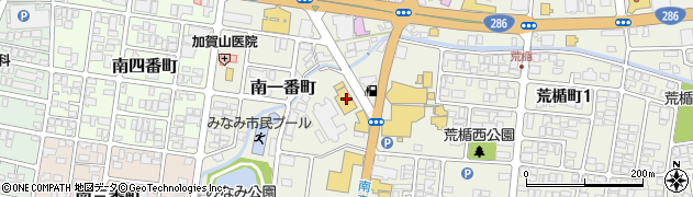 山形日産本社店周辺の地図