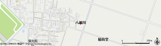 宮城県仙台市若林区霞目（八瀬川）周辺の地図