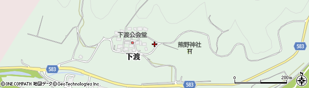 新潟県村上市下渡212周辺の地図