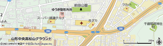 サンデー前田店周辺の地図