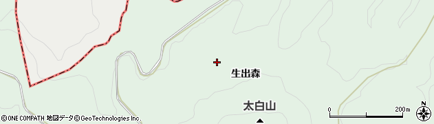 宮城県仙台市太白区茂庭生出森周辺の地図