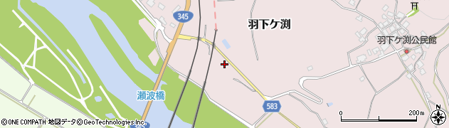 新潟県村上市羽下ケ渕2114周辺の地図