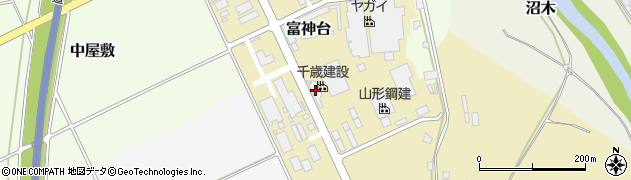 株式会社日本ケアサプライ山形営業所周辺の地図