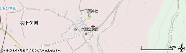 新潟県村上市羽下ケ渕674周辺の地図