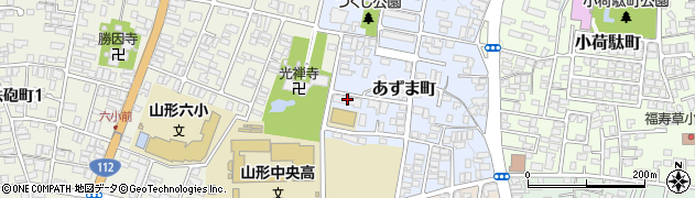 山形県第２６号職員アパート周辺の地図
