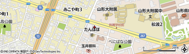 東京海上日動火災保険株式会社　山形支店自動車営業課周辺の地図