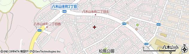 宮城県仙台市太白区八木山本町周辺の地図
