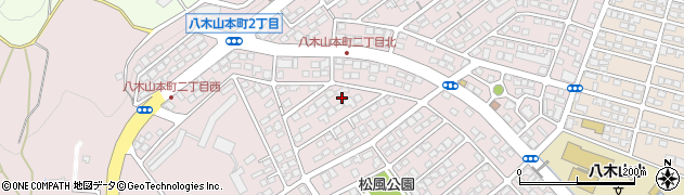 宮城県仙台市太白区八木山本町周辺の地図