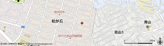 宮城県仙台市太白区松が丘20周辺の地図