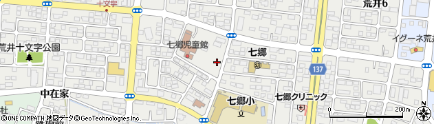 宮城県仙台市若林区荒井3丁目周辺の地図