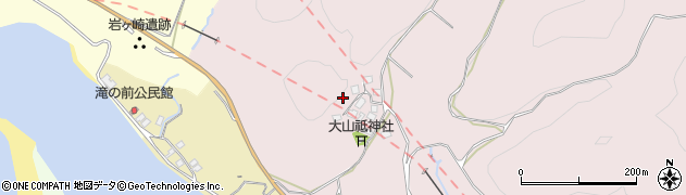 新潟県村上市大平周辺の地図