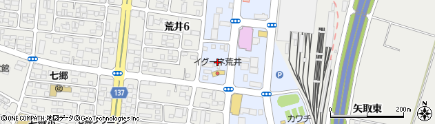 宮城県仙台市若林区荒井福在家周辺の地図