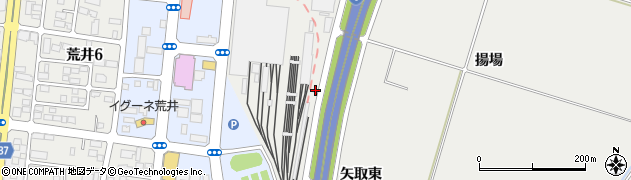 宮城県仙台市若林区荒井揚場46周辺の地図