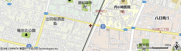 大使館周辺の地図