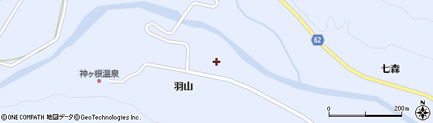 宮城県仙台市太白区秋保町境野羽山6周辺の地図