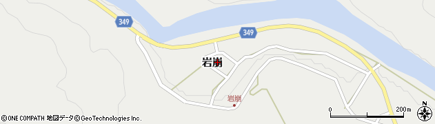 新潟県村上市岩崩97周辺の地図