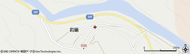 新潟県村上市岩崩247周辺の地図