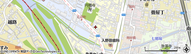 宮城県仙台市若林区石名坂周辺の地図