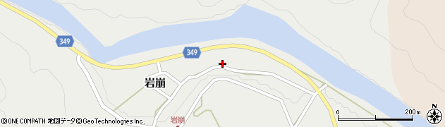 新潟県村上市岩崩271周辺の地図