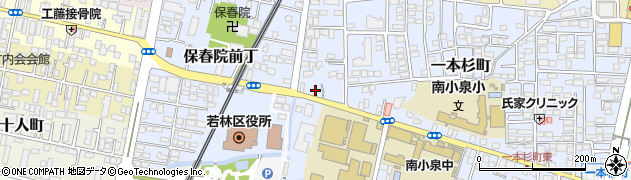社会福祉法人仙台福祉サービス協会 若林ヘルパーステーション周辺の地図