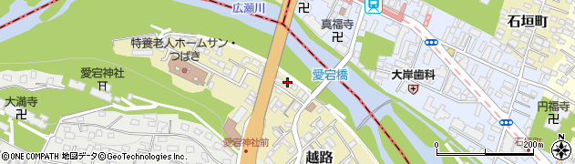 仙台市愛宕大橋自転車保管所周辺の地図