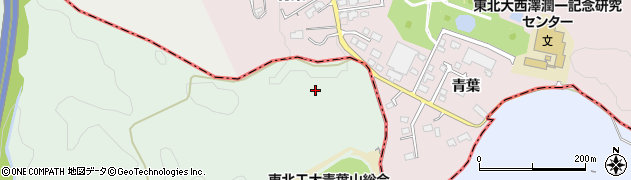 宮城県仙台市太白区鈎取周辺の地図